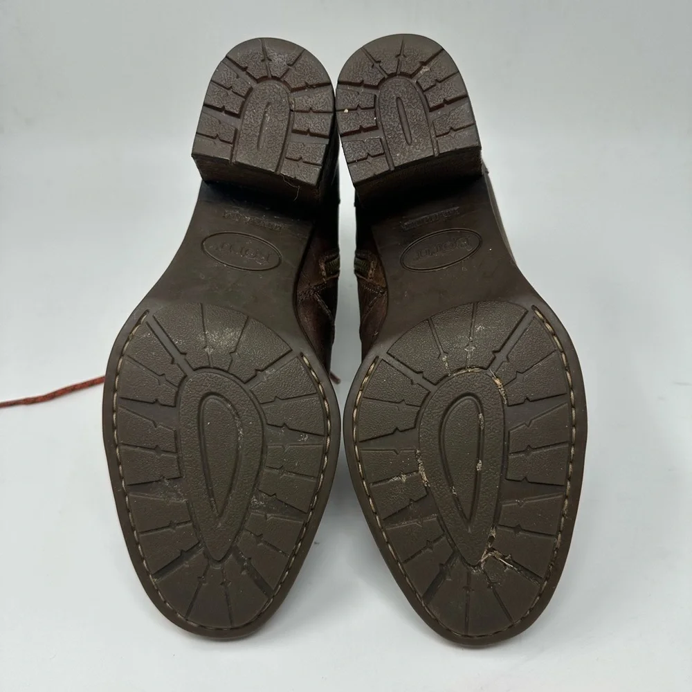 Born Women's Descent Brown Booties Sz 9.5M
